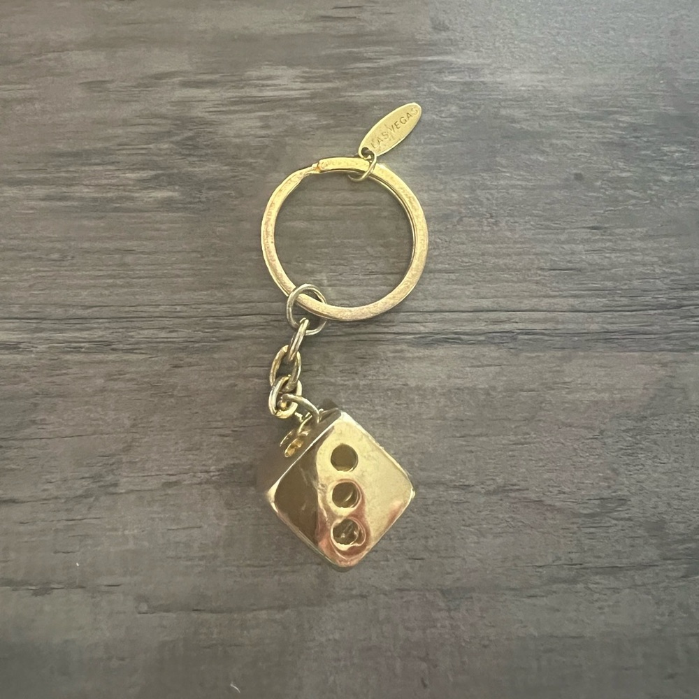 Las Vegas dice keychain